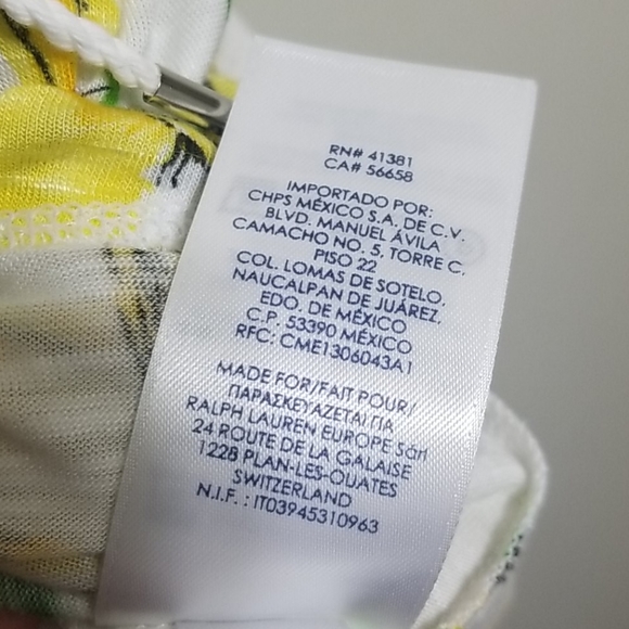 Nwt Chaps Fun Lemon Top - Size S - Picture 9 of 9